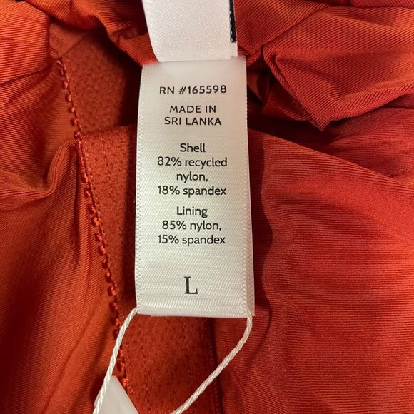 Andie The Luzon One Piece Swimsuit Red Orange Chili Pepper Sz LG - Picture 6 of 8